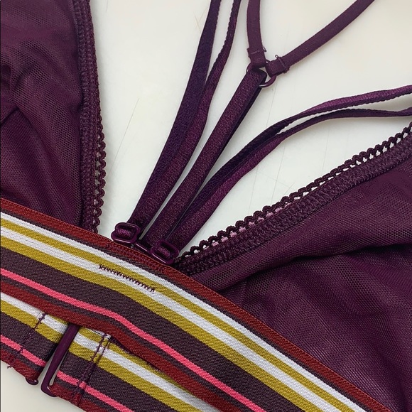 Victoria Secret | Violet Crushed Velvet Bralette S - Picture 8 of 13